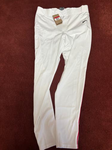 White Men's Large Adult Nike Game Pants (New)