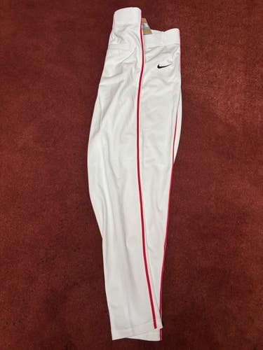 White Men's Medium Adult Nike Game Pants (New)