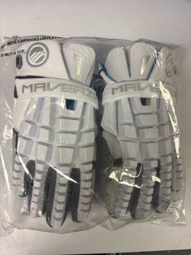 Maverik Shift Lacrosse Gloves Large (New)