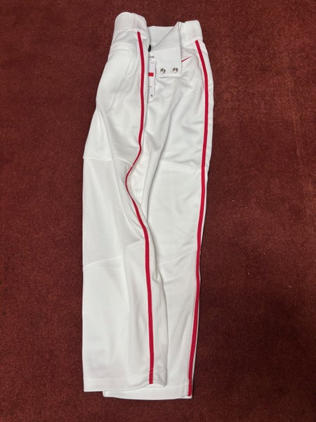 White Large Youth Nike Game Pants (New)