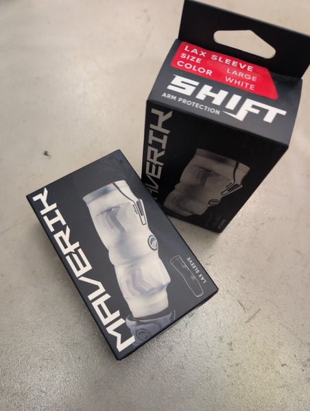 Large Adult Maverik Shift White Sleeves (2pack)