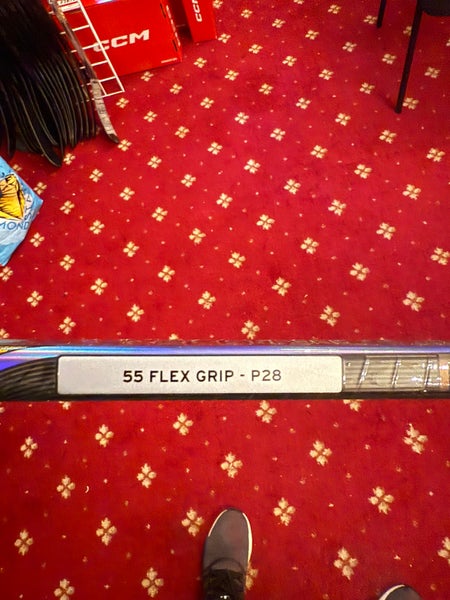 Intermediate 55 Flex CCM RibCor Trigger 9 Pro Right Handed Hockey Stick P28 (New)