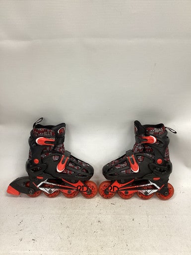 Used RollerDerby ADJUSTABLE Child Rec Fitness Skates Black Adjustable 11851-S000038632