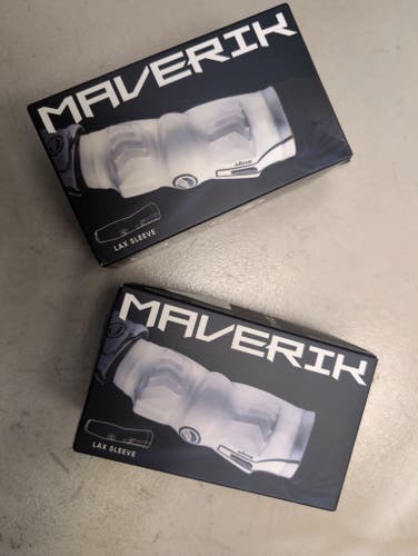 Medium Maverik Shift Sleeves (White+Black) 2pack)