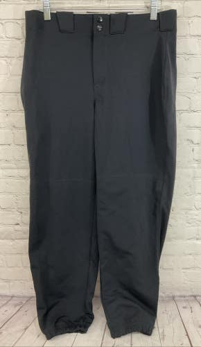 Russell Athletic 72447XK Men's 100% Nylon Baseball Pants Black XL
