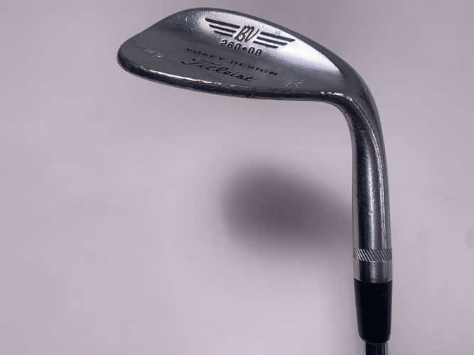 Titleist Vokey Chrome 200 Lob Wedge LW 60* 8 Dynamic Gold Wedge Mens RH