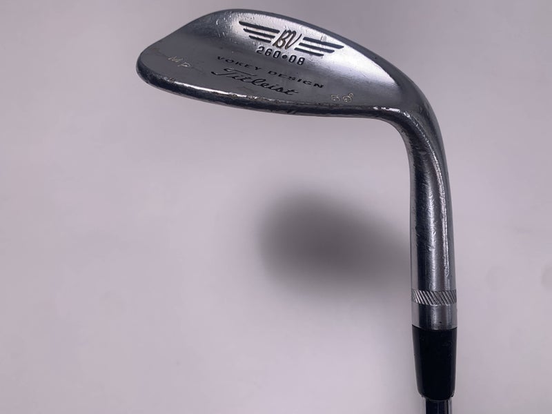 Titleist Vokey Chrome 200 Lob Wedge LW 60* 8 Dynamic Gold Wedge Mens RH