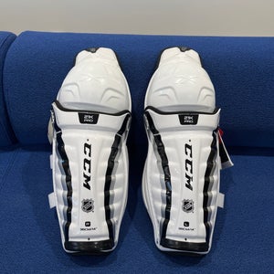 Senior CCM 21K 14" Shin Pads Pro Stock (New)