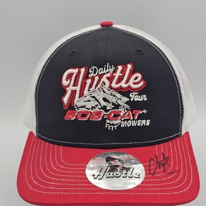 NEW Bob-Cat Mowers Lawn Mower Machine Tool Daily Hustle Promo Hat Mesh Snapback