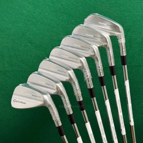 NEW TaylorMade '25 RORS-PROTO Limited Ed. 4-PW Iron Set KBS Tour Steel Ex-Stiff