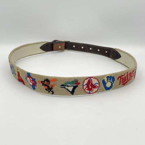 Vintage MLB Baseball Belt (All Teams) Rare (Very Small) - See All Photos