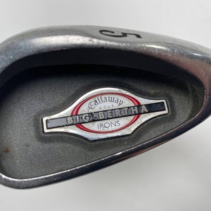 Callaway Big Bertha 2002 Single 5 Iron Big Bertha Uniflex Steel Mens RH