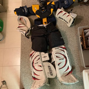 Youth Goalie Equipment Set – Pads, Glove, Blocker, Chest & Pants