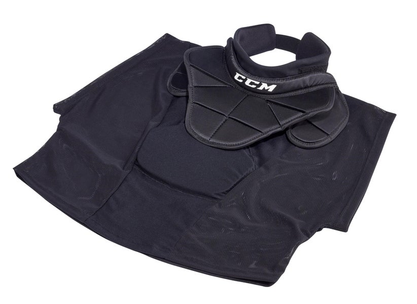 CCM Goal Neck Protector, Vest Style, Sr Size