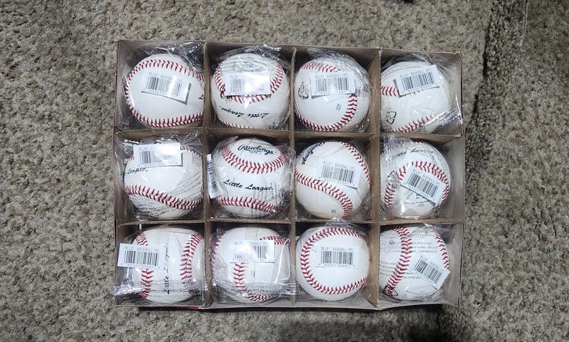 Rawlings Baseballs 12 Pack (1 Dozen) (New)