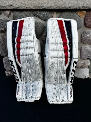33+1" CCM Extreme Flex II 860 Goalie Leg Pads (Used)