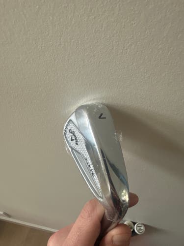 Men's Callaway Elyte 7 Iron Right Handed Stiff Flex Steel Shaft (New)