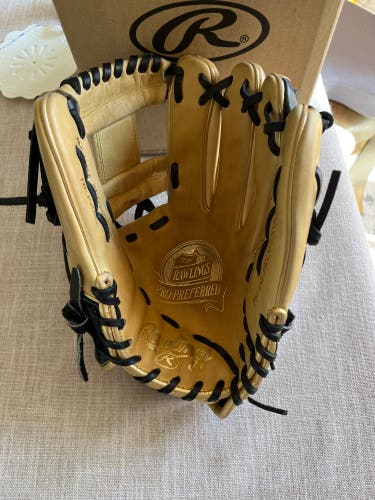 Rawlings Pro Preferred RH Infield Baseball Glove 11.75" (Used)