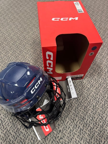 Small Navy CCM Tacks 70 Helmet (New)