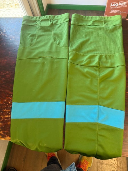 Ninja turtles themed green Senior Large Premium Socks (Used)