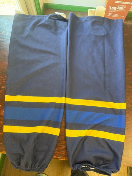 U of M colored Blue Senior Large Socks (Used)