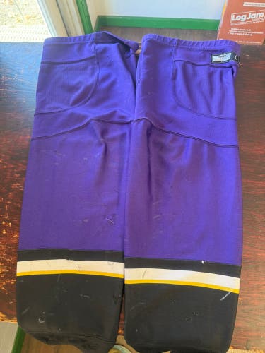 Ahl monarchs Purple Senior Large Reebok Socks Pro Stock (Used)