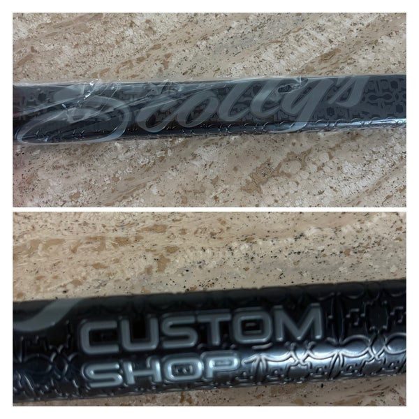 SCOTTY CAMERON “CUSTOM SHOP LARGE PADDLE GRIP - BLACK / GRAY” - NWT!