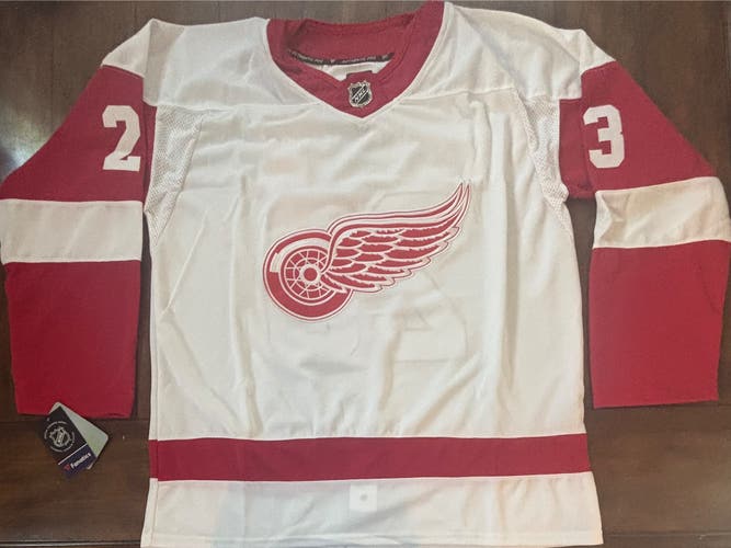 Detroit Redwings Lucas Raymond White Jersey Adult XL (54) New With Tags