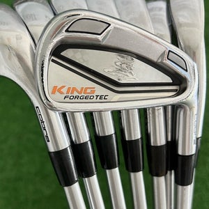 Cobra King Forged Tec Iron Set 4-G / KBS C-Taper Lite 110 Stiff