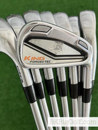 Cobra King Forged Tec Iron Set 4-G / KBS C-Taper Lite 110 Stiff