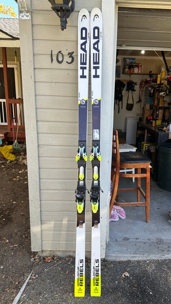 HEAD 210 cm DH Skis With Bindings