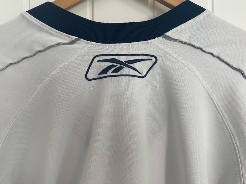 Authentic Vintage Reebok Vancouver Canucks Practice White Jersey West ...
