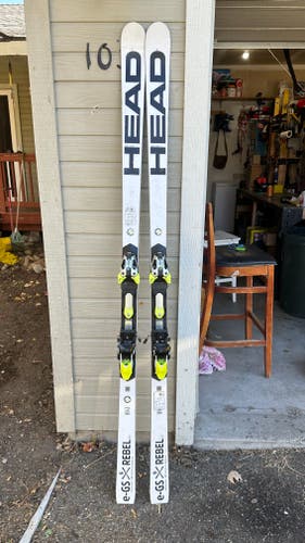 HEAD GS Racing 188 cm Skis With Bindings