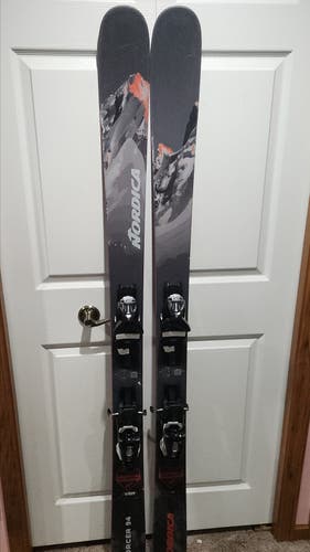 172 cm Nordica Enforcer 94 Unlimited Skis With Bindings (Used)