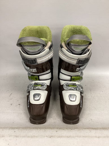 Used Dalbello LOTUS Womens DH Ski Boot Brown 245 MP - M06.5 - W07.5 11851-S000037663