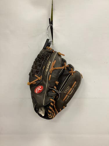Used Rawlings RENEGADE RS135 BB/SB Glove RH Throw Black 13 1/2" 11851-S000038602