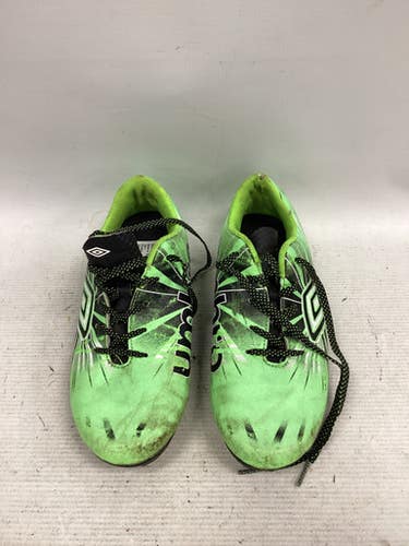 Used Umbro Soccer Cleats Kelly green Junior 04.5 11851-S000038613