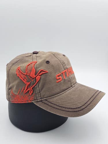 NEW STIHL 2013 Duck Hunting Embordered Dri-Duck Wildlife Series Hat Strapback