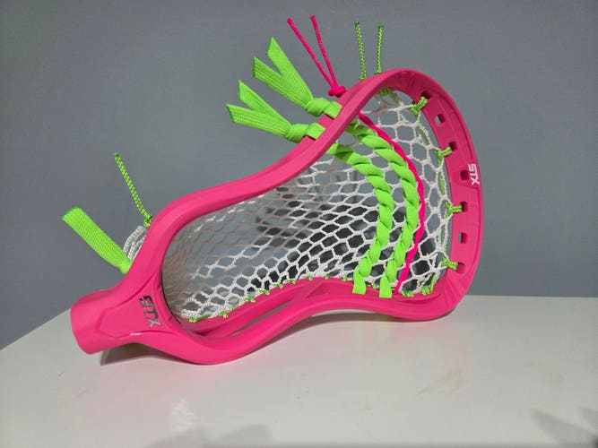 Midfielder POCKET: New STX Stallion 1K Any Custom Stringing  ECD HERO 4.0 MESH Pink