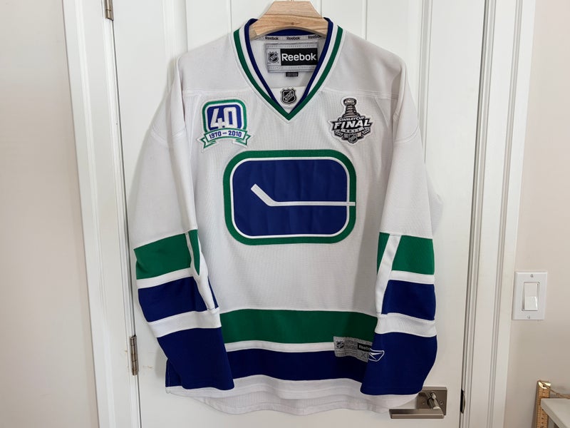 Authentic Reebok Vancouver Canucks 40th Anniversary Jersey Size XL Extra Large