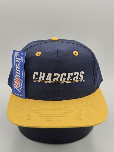 MEW Vintage San Diego Chargers NFL Sports Competitor Twill Hat Cap Vtg Snapback