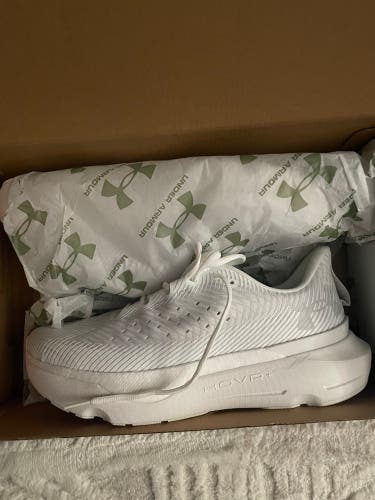 Under Armour HOVR Infinite Pro Men size 11 Running Shoe White