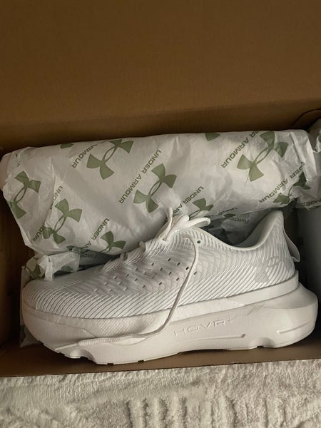 Under Armour HOVR Infinite Pro Men size 11 Running Shoe White