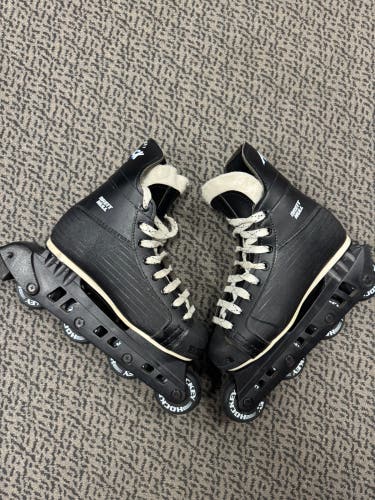 Street Attack Regular Width Size 8 (Used) Roller hockey skate