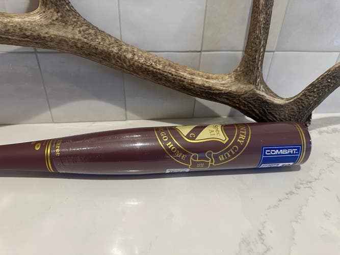 NIW Combat Spec A1 Country Club 33/30 (-3) Members Only BBCOR Baseball Bat