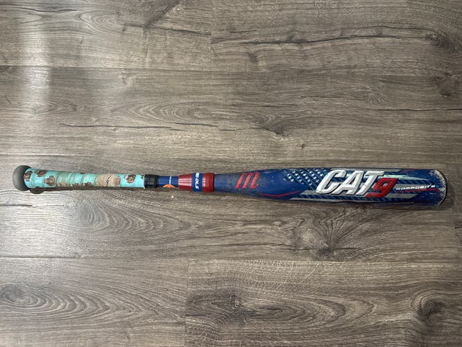 Used 2021 Marucci CAT9 Composite Pastime Bat USSSA Certified (-10) Composite 20 oz 30"