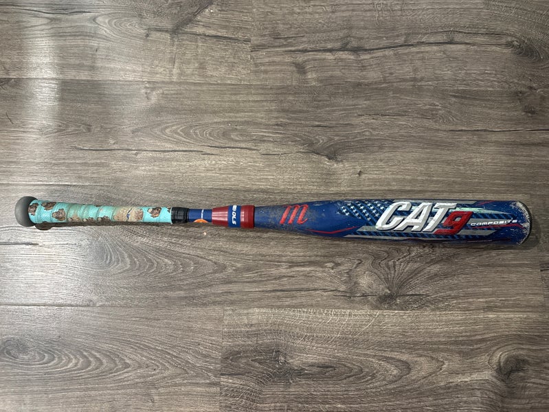 Used 2021 Marucci CAT9 Composite Pastime Bat USSSA Certified (-10) Composite 20 oz 30"