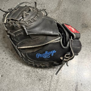 2017 Rawlings Heart of the Hide RH Catcher's Baseball Glove 32.5" (Used)