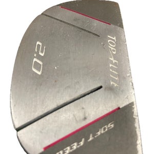 Top Flite Soft Feel 2.0 Mallet Putter RH Ladies Steel 33" New Midsize Grip Nice