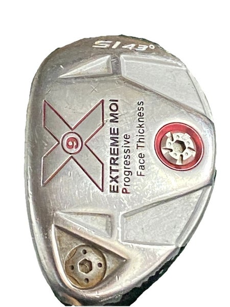 X9 Extreme MOI 43* S Hybrid Sand Wedge LH Harrison Regular Graphite 37" New Grip